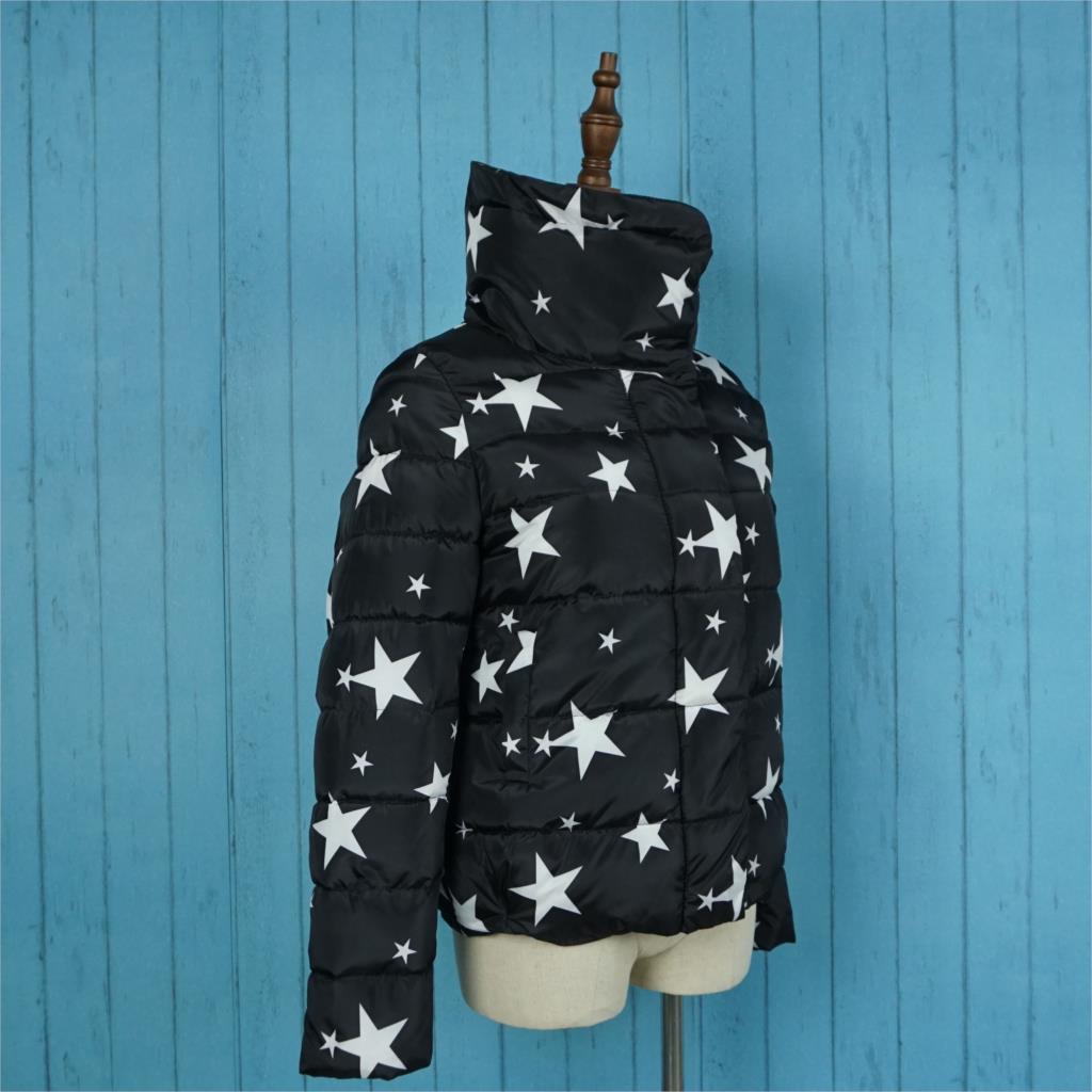 Winter-Jacket-Women-Jacket-Coat-STAR-pirnt-short-style-High-Collar-Parkas-For-Women-Winter-Colors-Wa-32737989946