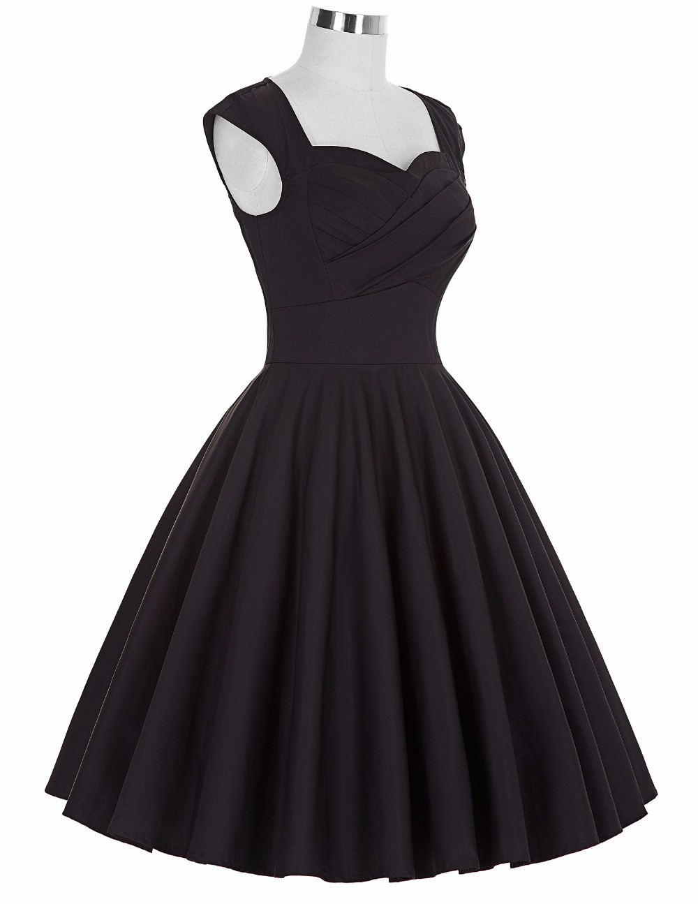 Woman-Summer-Dresses-2017-Sleeveless-Ruched-Bust-Vintage-Audrey-Hepburn-Dresses-Black-Red-Pink-Green-32739455740