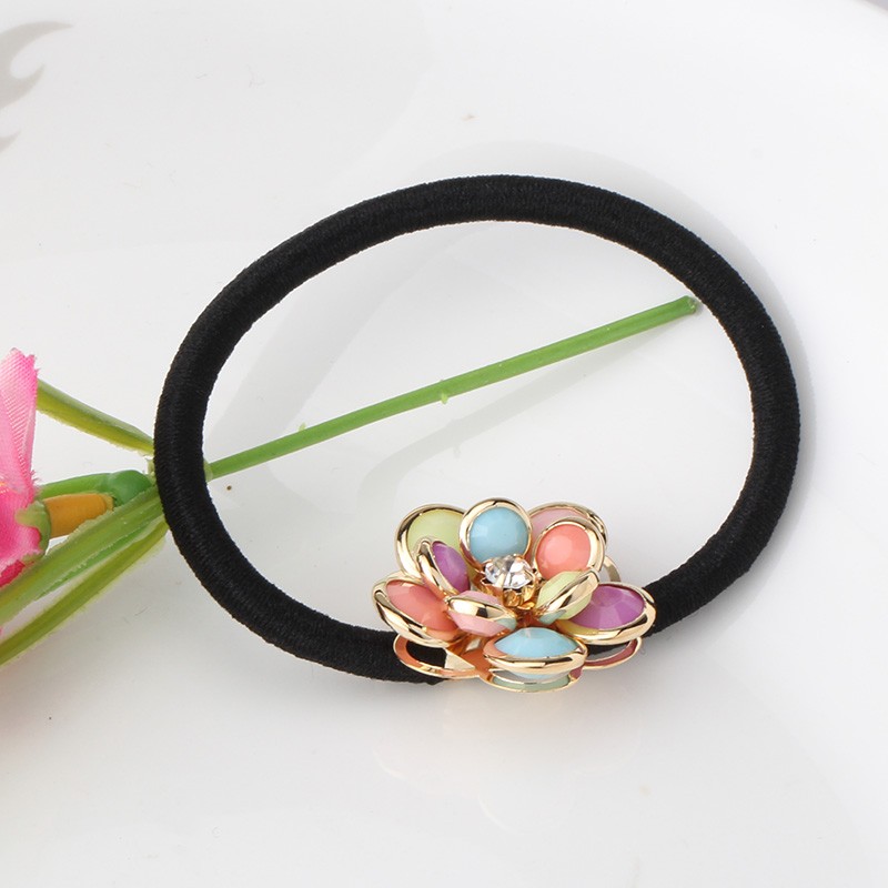 Women-Hair-Accessories-Rhinestone-Flower-scrunchy-Rubber-Headband-Female-Ponytail-Gum-for-Hair-Headw-32652895702