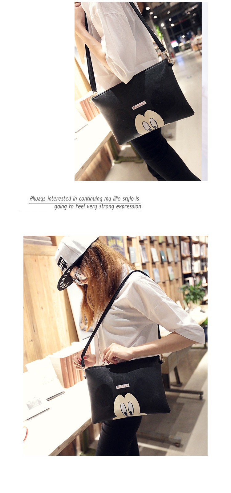 Women-Hello-Kitty-Messenger-Bags-Minnie-Mickey-Bag-Leather-Handbags-Clutch-Bag-Bolsa-Feminina-mochil-32407569682
