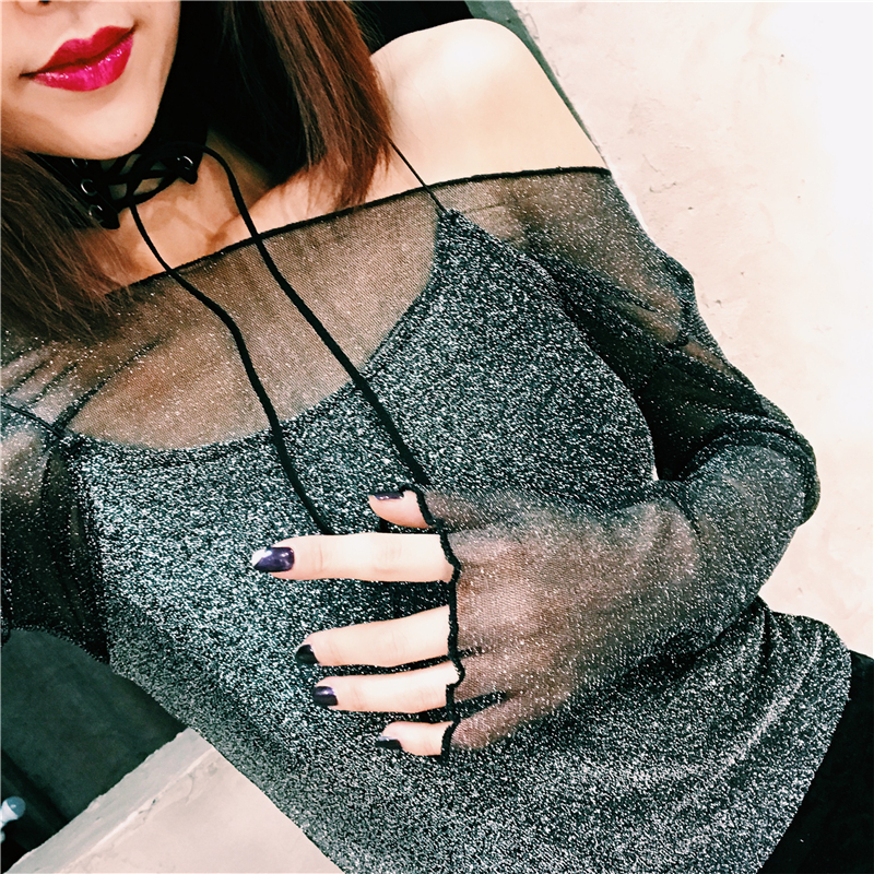 Women-Sparkle-Skinny-Strap-Brami-Bling-Bling-Camis-Sexy-Trop-Tops-32783837095