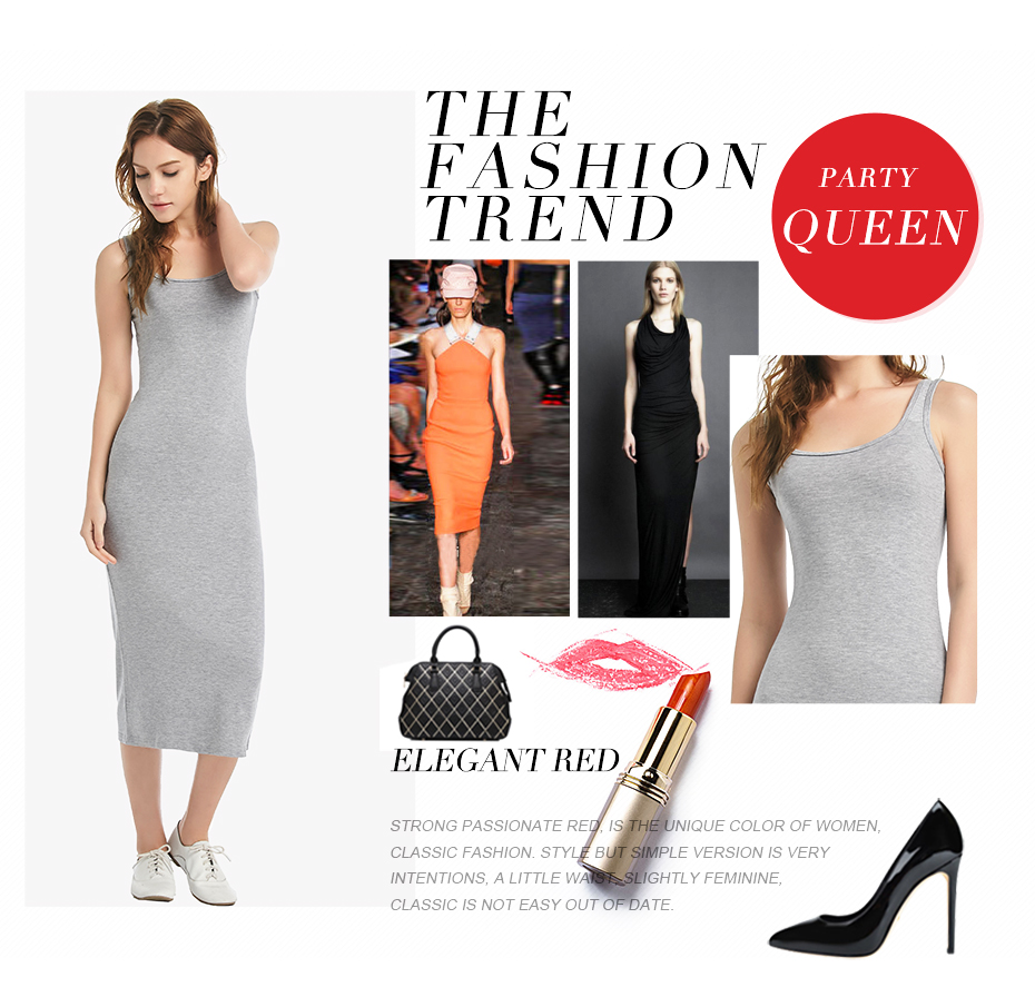 Womens-Casual-Summer-Dress-2018-Cotton-O-neck-Long-Dress-Sleeveless--Slim-Soild-Tank-A-Line-basic-sh-32614413780