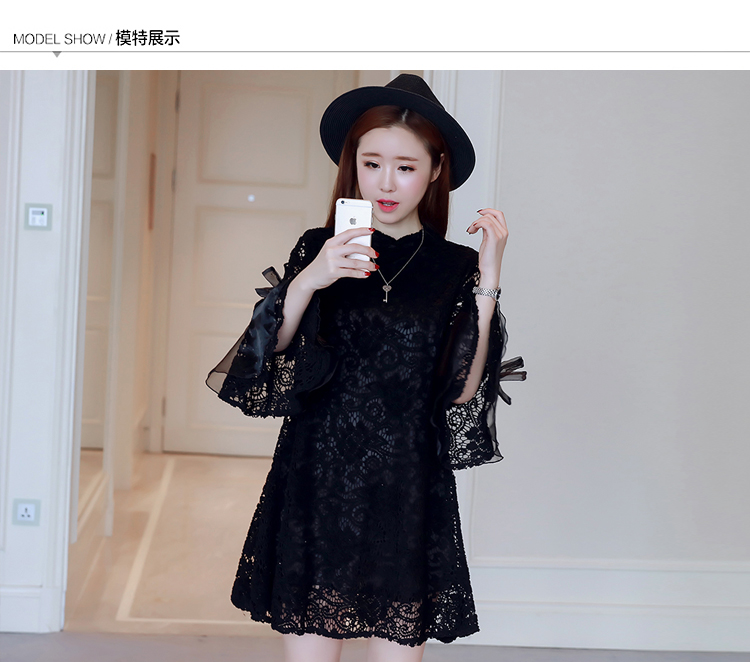 XXXL-4XL-5XL-Plus-Size-Women-Lace-Dress-2017-Spring-Summer-Elegant-Style-Stand-Collar-Flare-Sleeve-L-32797687385