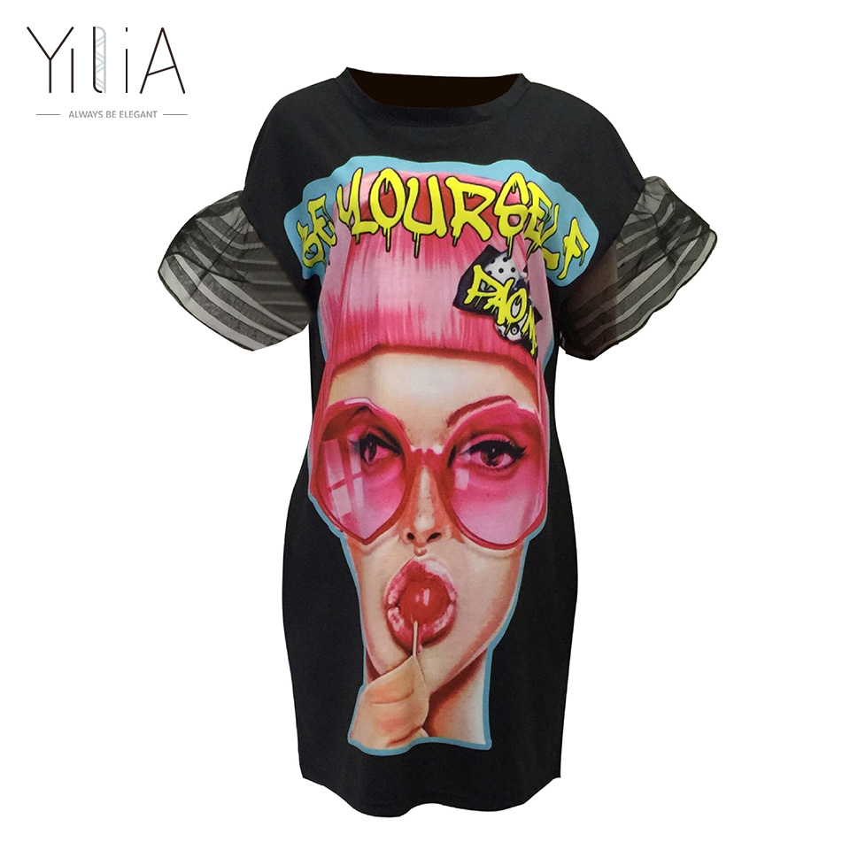 Yilia-Plus-Size-Dress-Summer-Fashion-Print-Women-Clothing-Feminine-Casual-Mesh-Loose-Short-Flare-Sle-32789422448