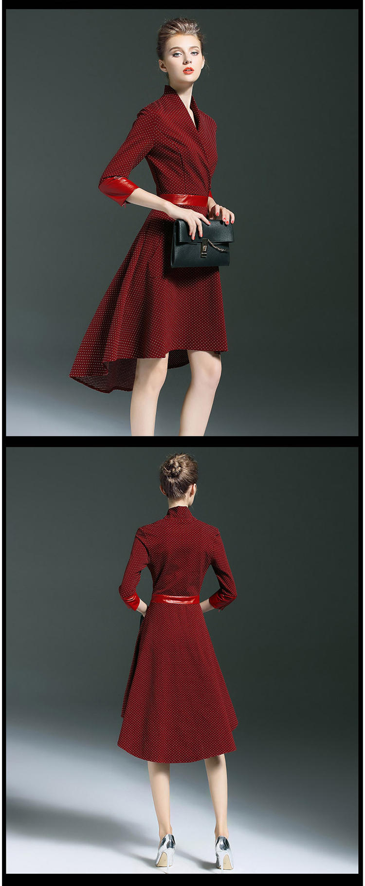 YuooMuoo-Casual-Party-Autumn-Dress-Ladies-High-Quality-Knee-Length-Patchwork-Female-Vintage-Elegant--32778922274