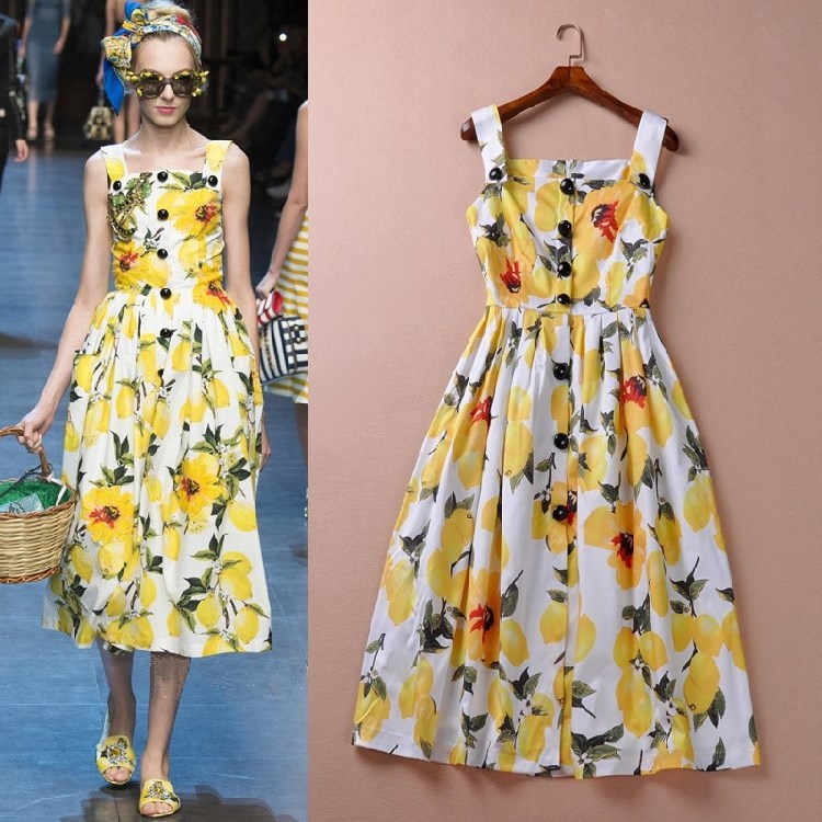 ZAFUL-Brand-Design-Women-Dresses-Sweet-Lemon-Single-Breasted-Spaghetti-Strap-Slim-Woman-Dress-Pleate-32663329833