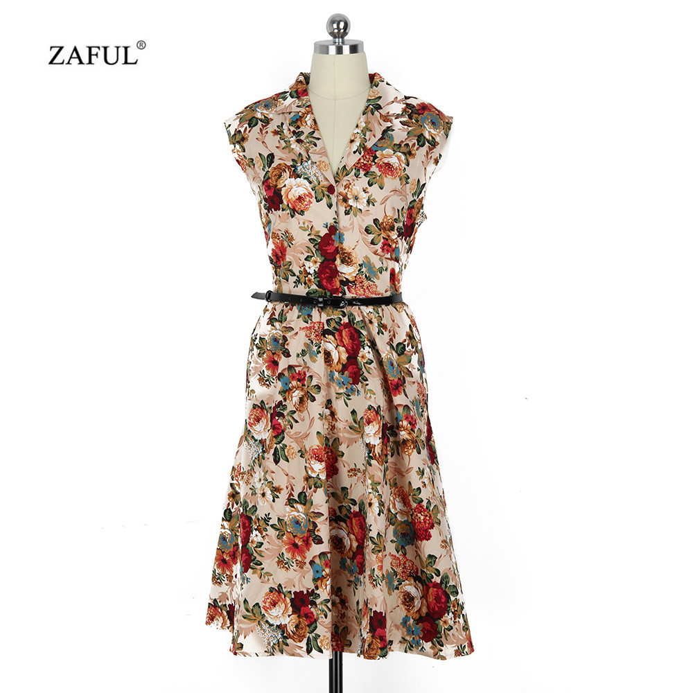 ZAFUL-Floral-Print-Vintage-Midi-Dress-Women-Sleeveless-Party-Dresses-Plus-Size-Summer-Retro-Dress-Fe-32651440273