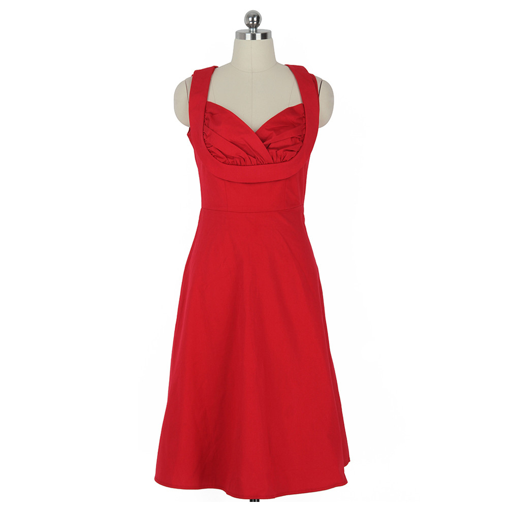 ZAFUL-plus-size-Women-Dress-Vintage-robe-Summer-feminino-Rockabilly-Retro-Sleeveless-Red-Dot-Swing-P-32651424087