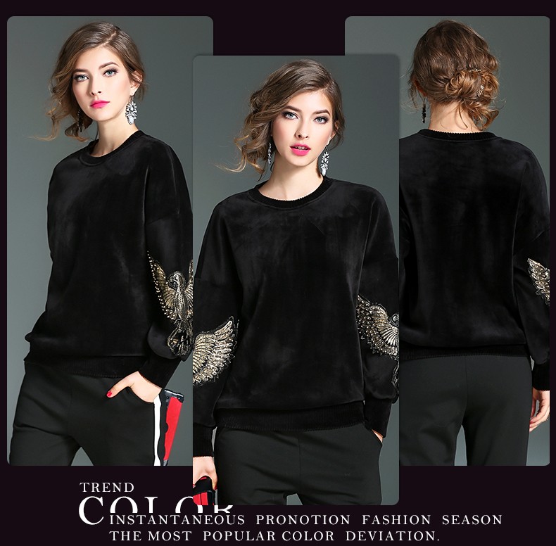 autumn-winter-runway-designer-womans-outwear-coats-black-velvet-jacket-coat-beading-golden-eagle-emb-32786067669