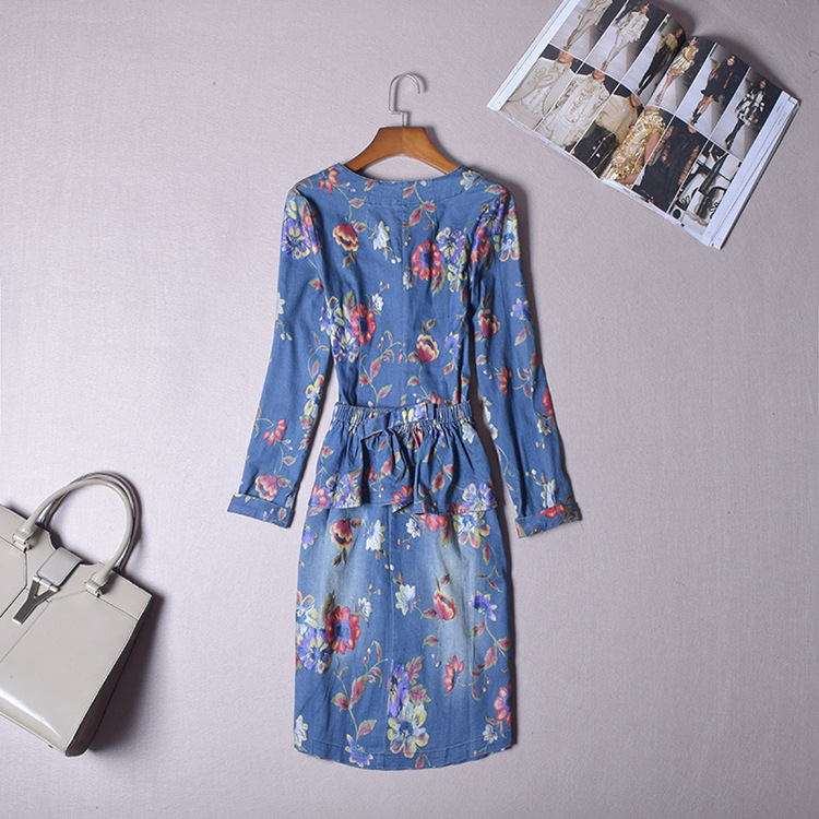 denim-dress-2018-new-women-dress-printing-V-collar-pendulum-cowboy-dresses-slim-lotus-leaf-edge-Bow--32590591837