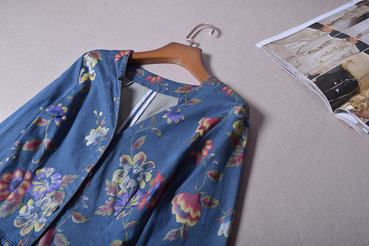 denim-dress-2018-new-women-dress-printing-V-collar-pendulum-cowboy-dresses-slim-lotus-leaf-edge-Bow--32590591837