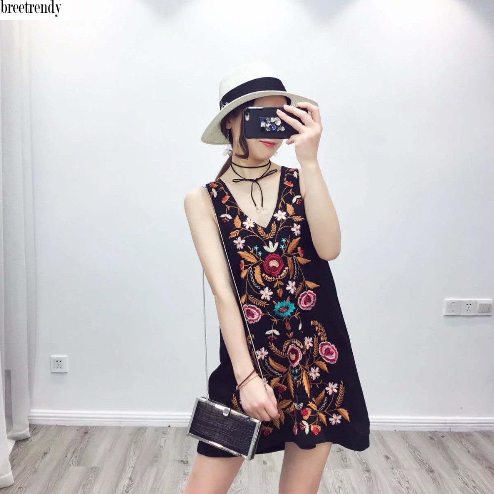 fashion-women-sexy-v-neck-retro-splendid-floral-embroidery-sleeveless-dress-black-color-dresses-vest-32783502451
