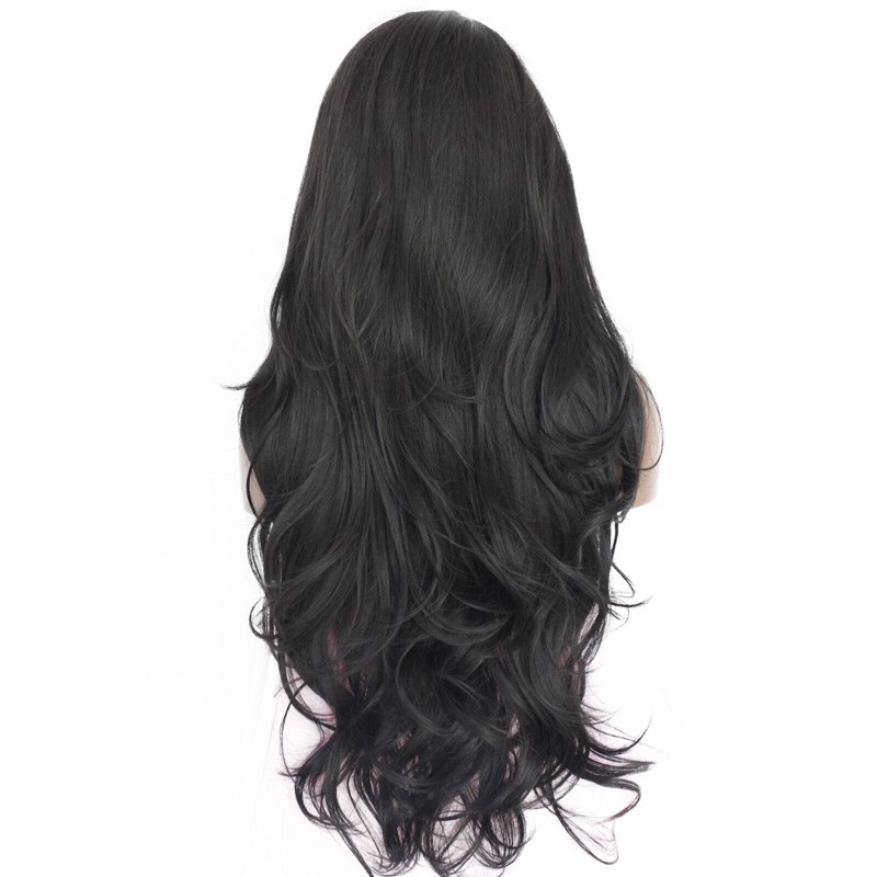 high-quality-black-natural-straight-wig-with-free-parting-glueless-cheap-synthetic-lace-front-wigs-h-32608130814