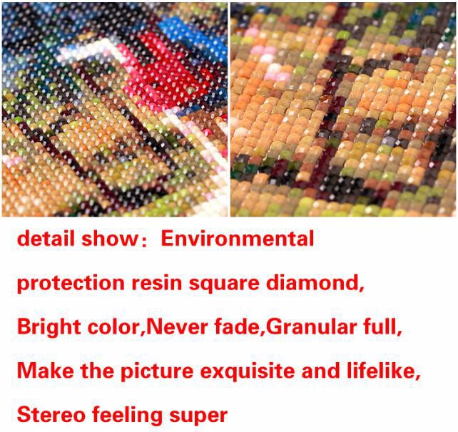 new-full-Diy-diamond-painting-kit-3D-cross-stitch-Square-Diamond-embroidery-Autumn-Scenic-Brudge-Dia-32496207157