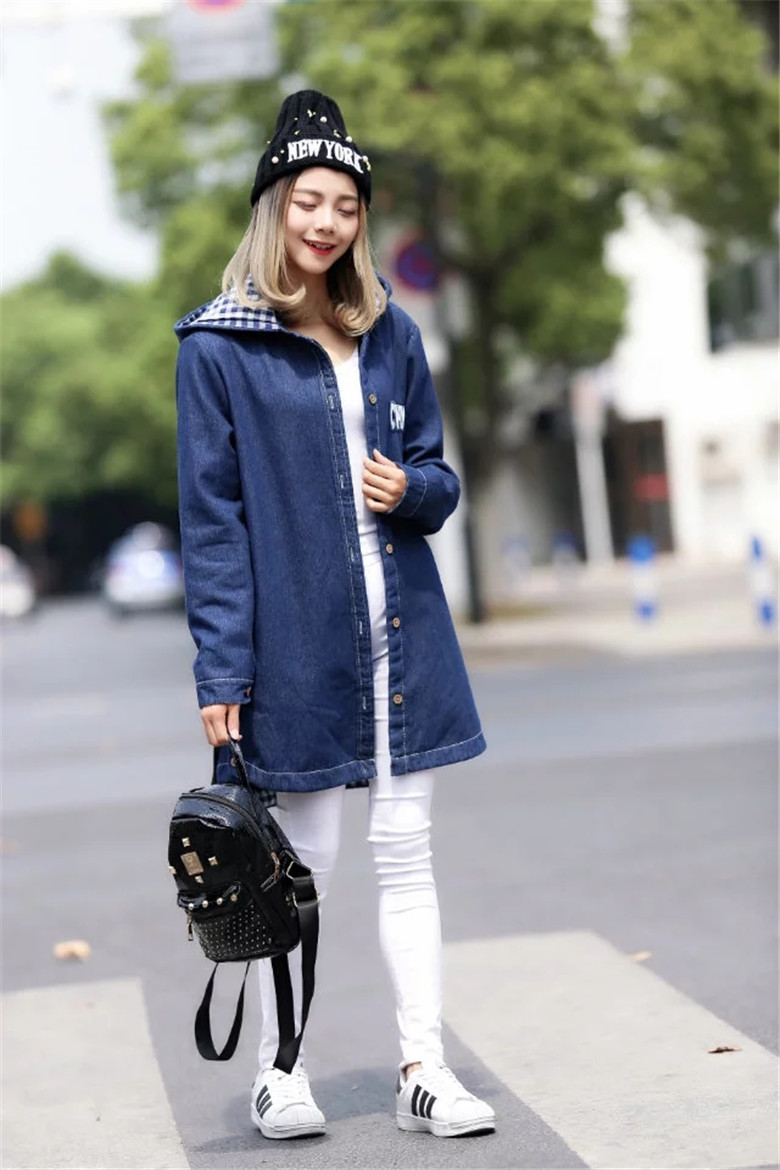 vestidos-2016-Fashion-Spring-Autumn-Women39s-Clothing-long-coat-Denim-Jacket-Long-Loose-Holes-Women--32736379694