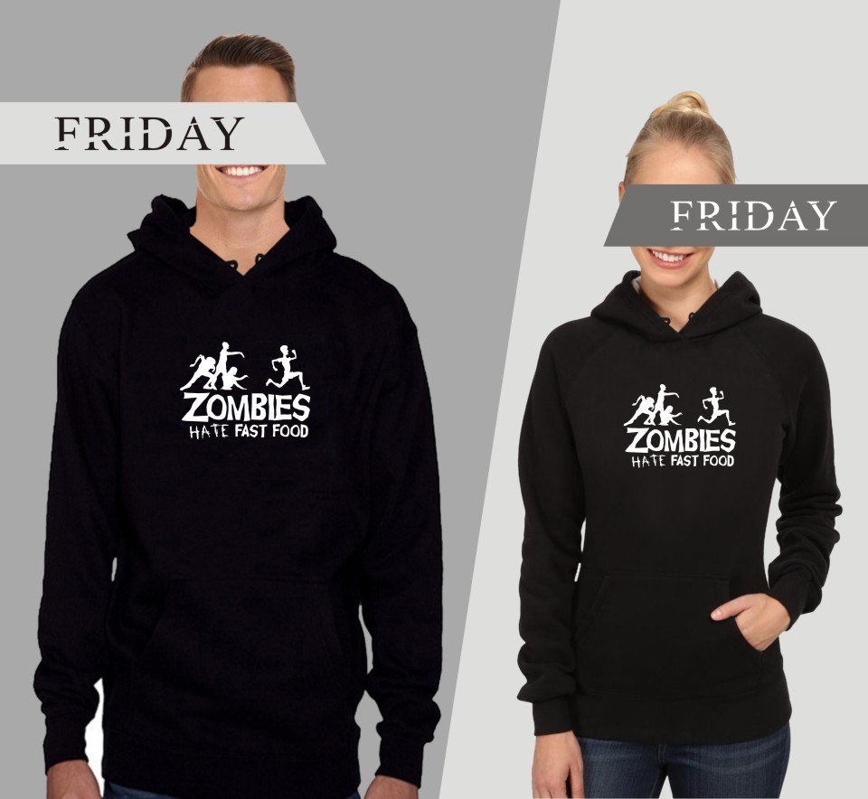 zombie-with-Letters-Hate-Fast-Food-BlackGray-Hooded-New-Hoodies-Men-Brand-Designer-Mens-Sweatshirt-M-32757117043