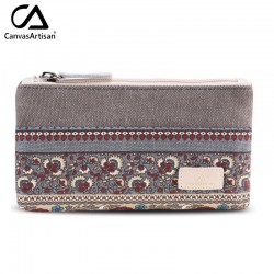  Canvasartisan women small storage bags for key card phone coin purse practical canvas daily little bags travel accessories