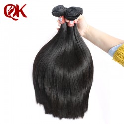 8A Unprocessed 4 Bundles Brazilian Virgin Hair Straight 100% Human Hair Weft  Queen King Hair Products Brazilian Weave Bundles