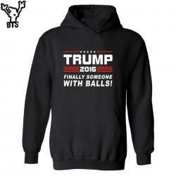 BTS 2017 Donald Trump Hoodies Letter Printed Sweatshirt Mens Hoodies and Sweatshirts Donald Trump Pullover XXXXL
