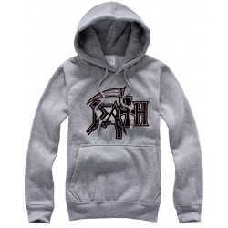 Death Metal Hoodies Fleece Rock Band Mens Hooded Sweatshirts 2017 New Fashion Plus Size Free Shipping