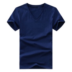 Men's T-Shirts V-Neck Plus Size S-5XL T shirt Men Summer Short Sleeve T Shirts Brand Men's Tee Shirts Man Clothes Camiseta