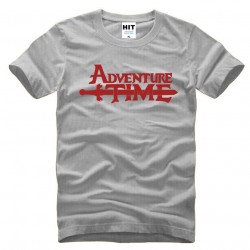 Mens Men ADVENTURE TIME T Shirt Tshirt 2016 New Fashion Short Sleeve O Neck cartoon T-shirt Tee