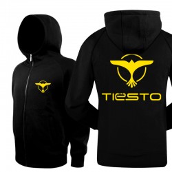 New 2016 Brand Winter  Jackets Coats Warm Zipper Casual Hip Hop Tiesto Rock Band Cool Mens Hoodies And Sweatshirts
