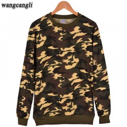 Thick Winter Hoodie Men/women Camouflage Series Fashion Depth/shallow Camouflage Color Blank Clothes XXS To 4XL